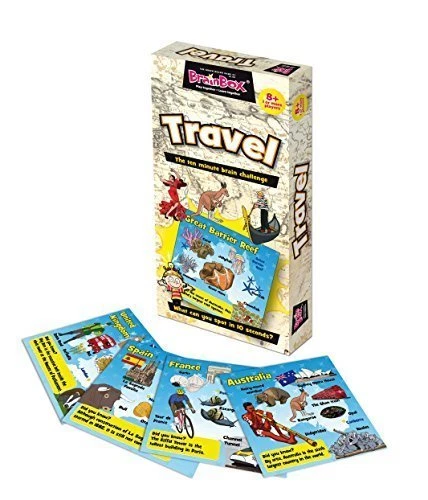 Brainbox On the Go Travel Game Kids Card Game Brain Challenge - Image 2 of 3