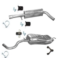 Komplette Auspuff + Anbausatz für VW Golf IV New Beetle 1.6 1.8 2.0  NEU