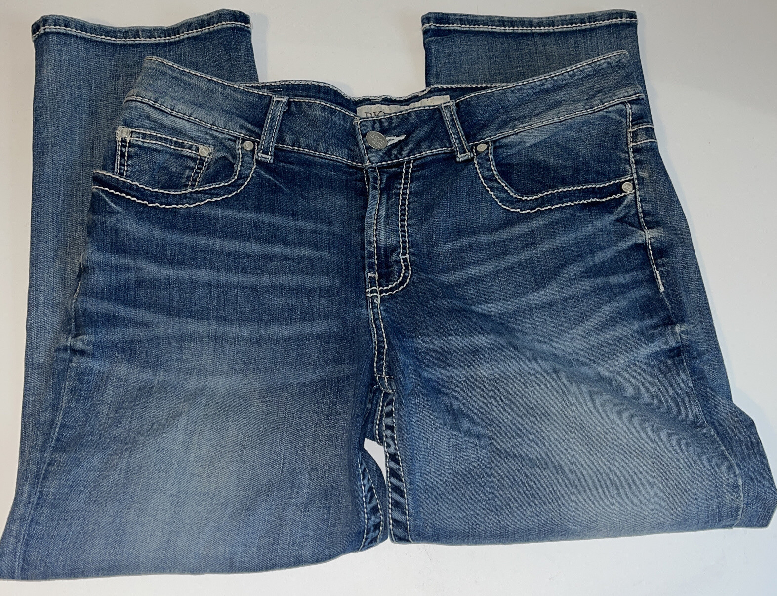 BKE Buckle Dakota Cropped Denim Jeans Women's Size 32 eBay