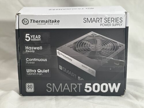 Thermaltake Smart 500W 80+ White Continuous Power Supply Ultra Quiet