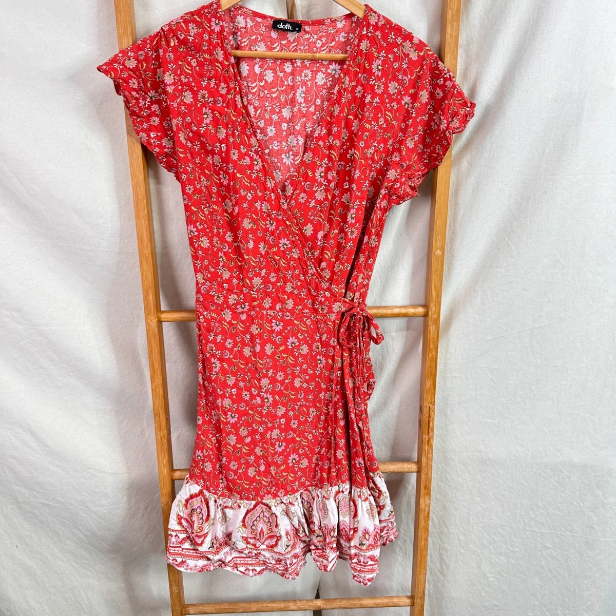 Dotti red clearance dress