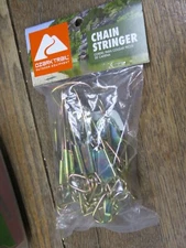 Ozark Trail 9-Snap Chain FISH Stringer - 40" Long Outdoor Equipment NEW FREE SHP
