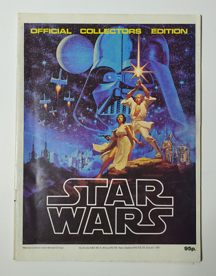 Original 1977 Star Wars Official Collector Edition Softcover Book
