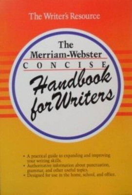 The Merriam-Webster Concise Handbook for Writers - Paperback - GOOD