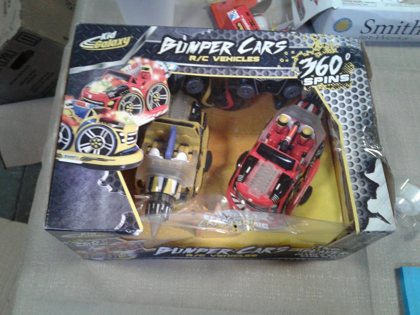 kid galaxy bumper cars