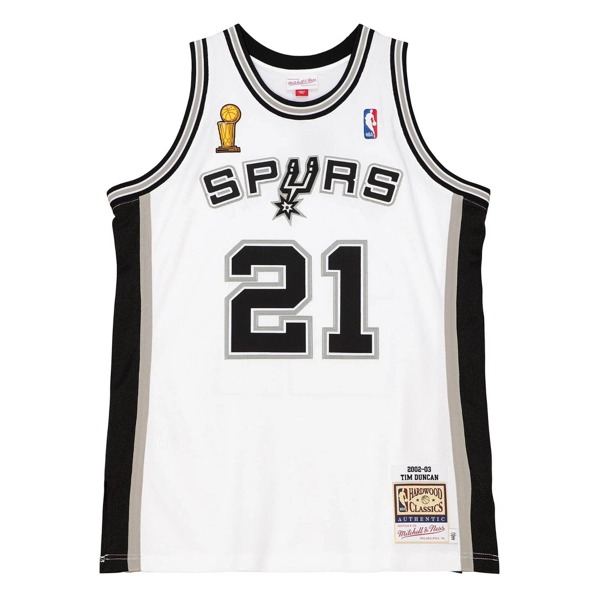 Tim duncan white jersey hot sale