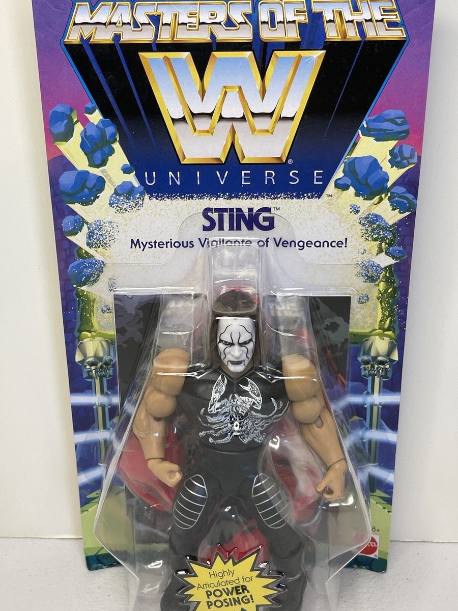 WWE Masters Of Universe STING Wrestling figure Mattel Toy MOTU