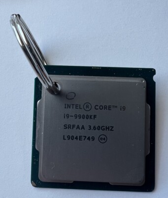 Intel i9-9900K CPU Keychain With Keyring Pre-attached - made by /u/e-racer