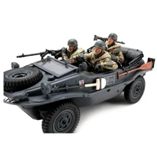 1:16 Torro German VW Schwimmwagen RC Car Crew Paratrooper Winter Figure Set