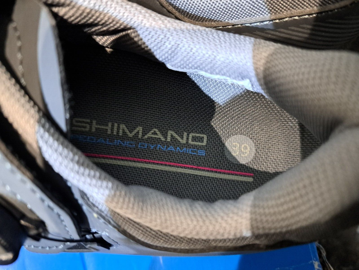 SHIMANO SPD CYCLING SHOES RP4 SH-RP400W GREY UK 6 US 7 EU 39 CM