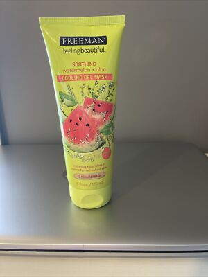 NEW Freeman Refreshing Soothing Gel Mask Watermelon and Aloe 6oz