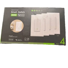 Dimmer Smart Switch SW2 4 Pack WiFi Switch Compatible with Alexa & Google