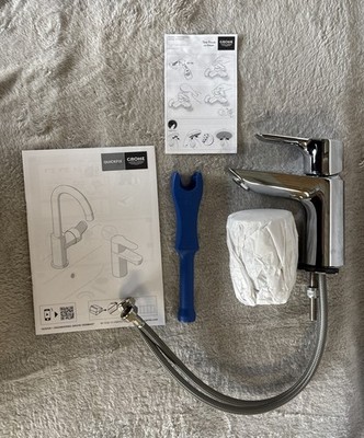 Grohe QuickFix 24388 Waschtischarmatur Einhebelmischer Start Alira Chrom S OVP