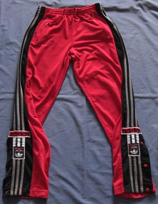 Adidas Adibreak Sporthose Knopfhose Hose Vintage Retro Track Poppers 90er S D4