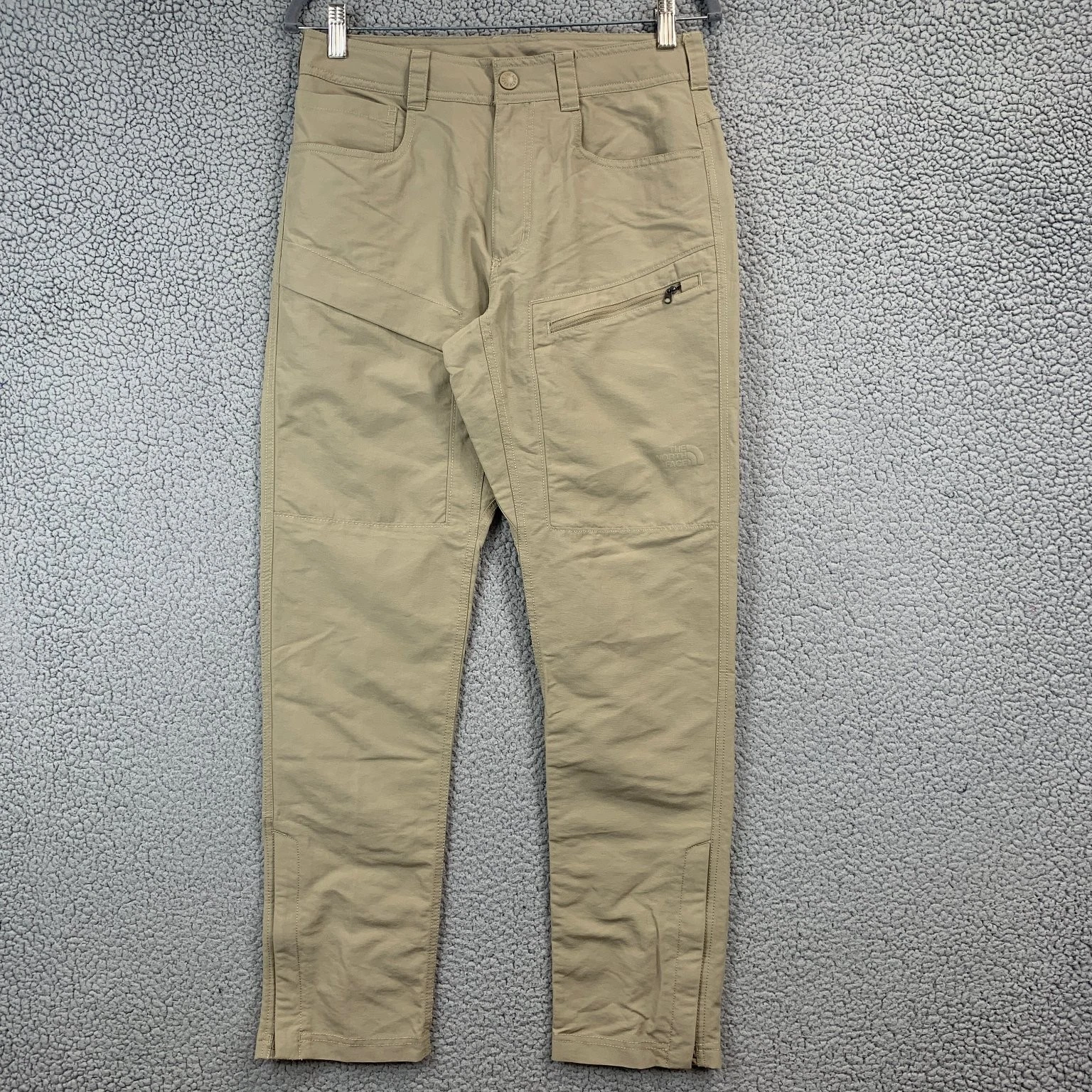 The North Face Hiking Pants Mens 30x30 Paramount Trail Beige Cargo Utility