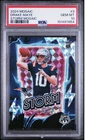 Graded 2024 Panini Mosaic Drake Maye #3 Storm Rookie RC Football Card PSA 10