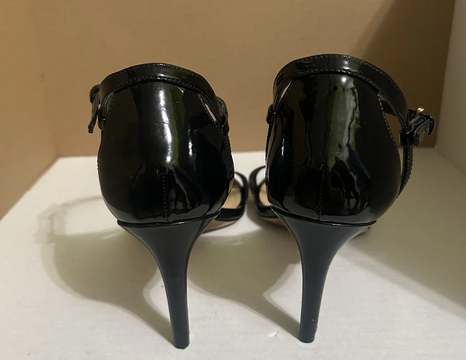 Michael Kors Women's Size 8.5M Espadrille Shoes Berkley Canvas, Zip Open, Toe - Image 3 of 4