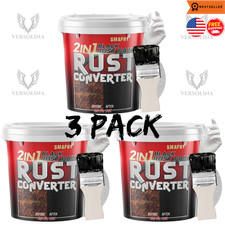 3PACK/ 2 in 1 Rust Converter & Metal Primer, ...
