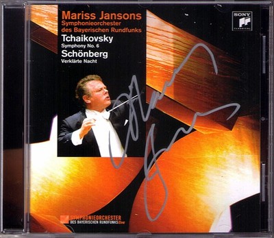 Mariss JANSONS Signiert TCHAIKOVSKY Symphony No.6 SCHOENBERG Verklärte Nacht CD