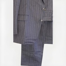 ODERMARK -Men’s Collection Navy Blue Pinstripe 2Pcs Suit Regular Fit U.K-42R/36W