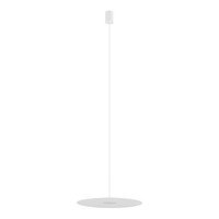 Pendelleuchte Weiß Metall Ø40 Cm Rund GX53 Esszimmer HäNgelampe Modern