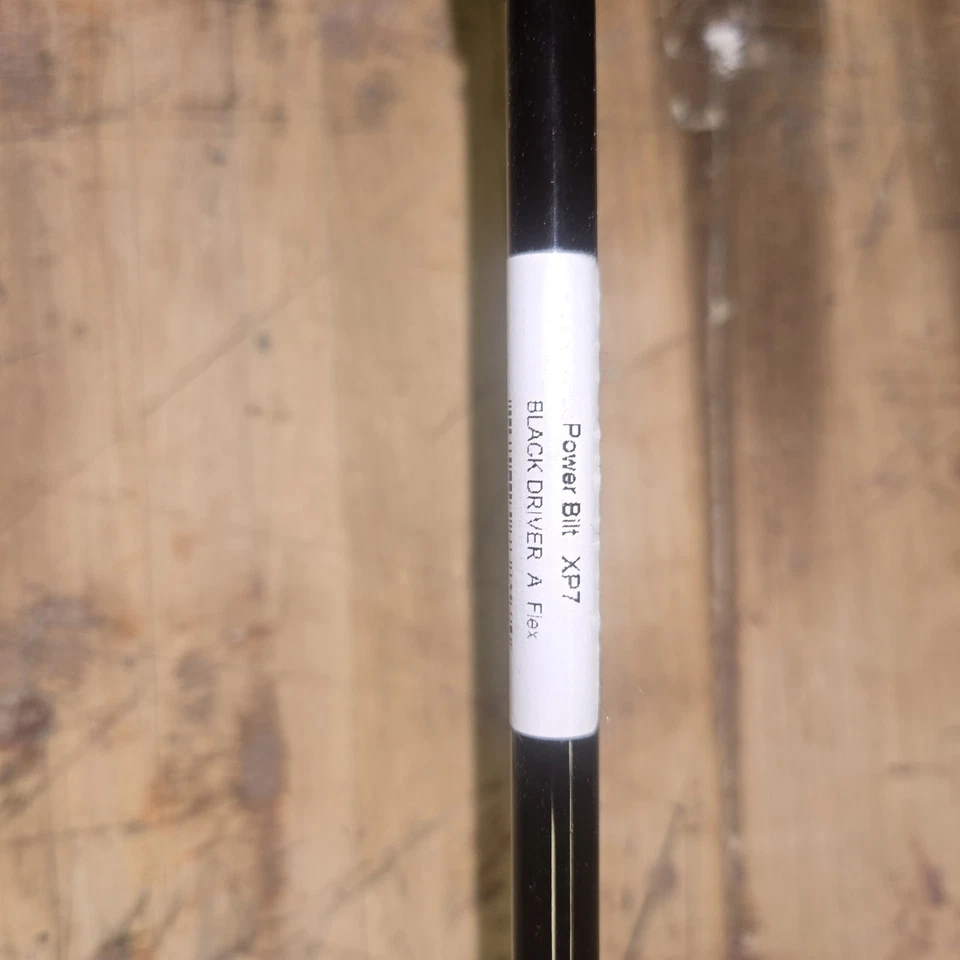 POWER BILT XP7 10.5° Black DRIVER M REGULAR FLEX GRAPHITE 68 A SHAFT MENS RH - Image 4 of 4