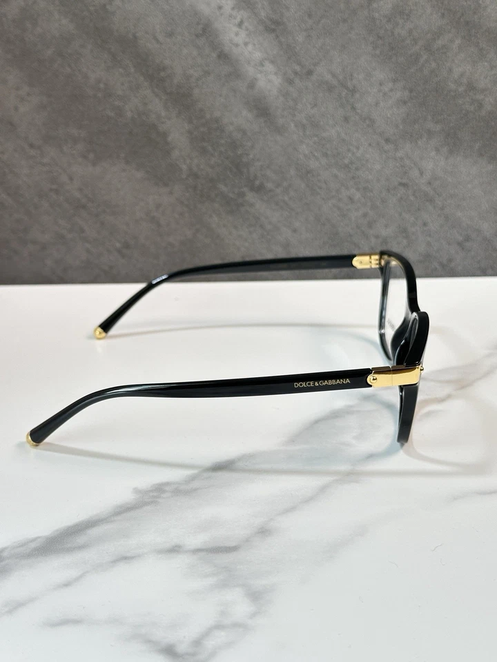 Marco de gafas Dolce & Gabbana DG5036 501 negro ovalado 53-17-140 Foto 4 de 4