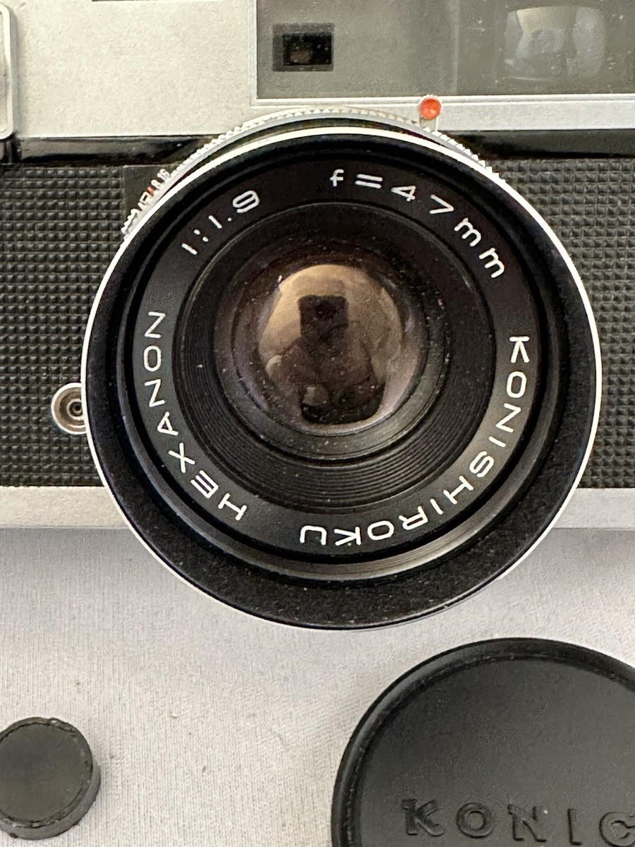 Konica Auto S vintage 35mm film rangefinder camera With Original