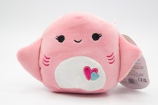 4" Saxa The Pink Stingray Squishmallows Valentines Edition BNWT