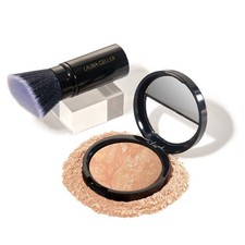 Baked Balance-n-Brighten Foundation with Kabuki Brush Makeup Set, Light