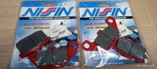 4 pastiglie anteriori NISSIN RACING Kawasaki GPZ 550 600 750 Turbo 900