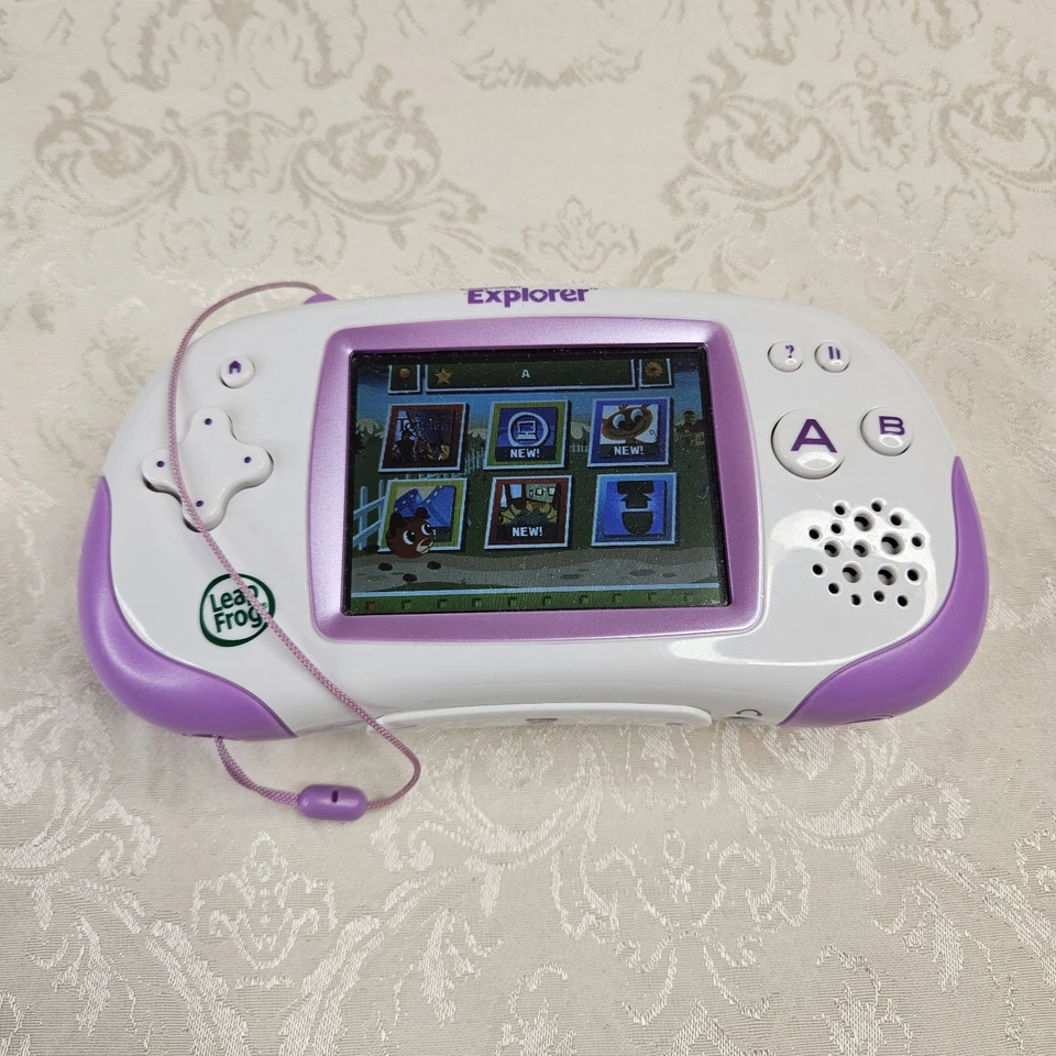 Leap Frog Leapster Explorer Handheld With Tangled Game & Pen Leapfrog - Image 4 of 4