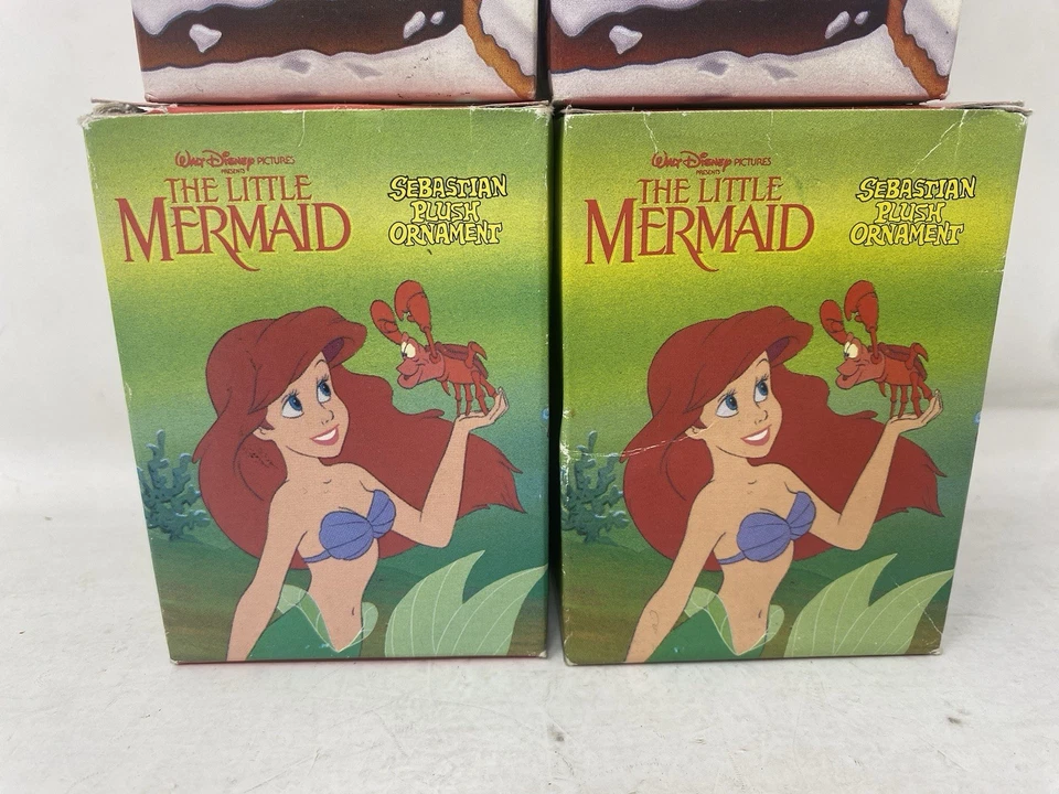 McDonald’s Disney Adornos de Navidad Lote De 4 Oliver Dodger Sebastian (2) Nuevo Foto 2 de 4