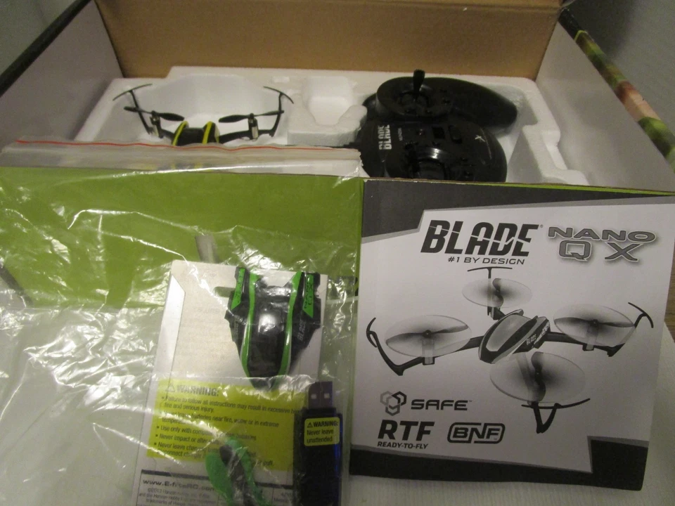 Horizon Blade Nano QX Drone - 18 Gram Quadcopter RTF Model BLH7600 Mode 2 - Image 3 of 4