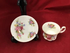 Vintage Royal Albert Chelsea Garden Bone China Tea Cup and Saucer