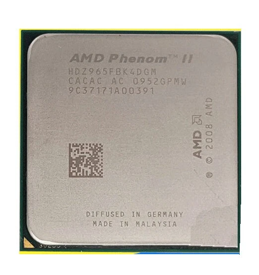 AMD Phenom X4 965 X4 960T X4 955 X4 B95 X4 B97 Socket AM3 CPU Processor - Image 3 of 4