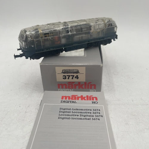 MARKLIN MäRKLIN 3774 DB CLASS BR 216 LOCO DIGITAL Translucent RARE