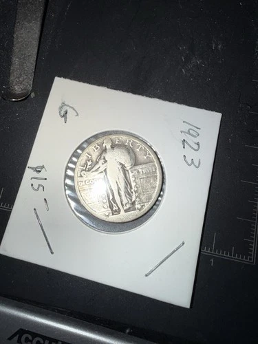 1923 USA Standing Liberty Quarter  Good