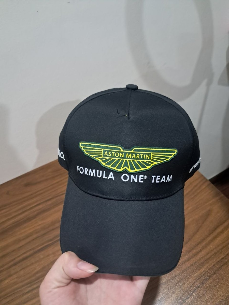 Aston Martin F1 Team Replica Hat 2026 Black Adjustable Cap