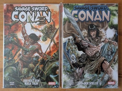 Savage Sword of Conan 1 & 2, komplett (Softcover, Panini, deutsch)