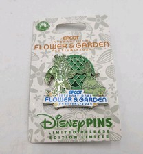Disney Parks Epcot Flower & Garden Festival 2024 Beauty & The Beast Topiary Pin