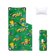 - Cot Nap Mat with Pillow and Blanket, for Boys in Daycare Kindergarten Presc...