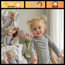 20" Reborn Baby Doll Girl Soft Vinyl Silicone Full Body Anatomically Correct, Gi