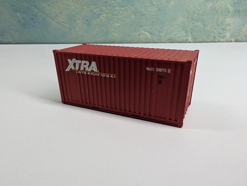 Contenedor Walthers escala HO 20' Xtra International MLCU #3307150 LEER | Zustand: Used