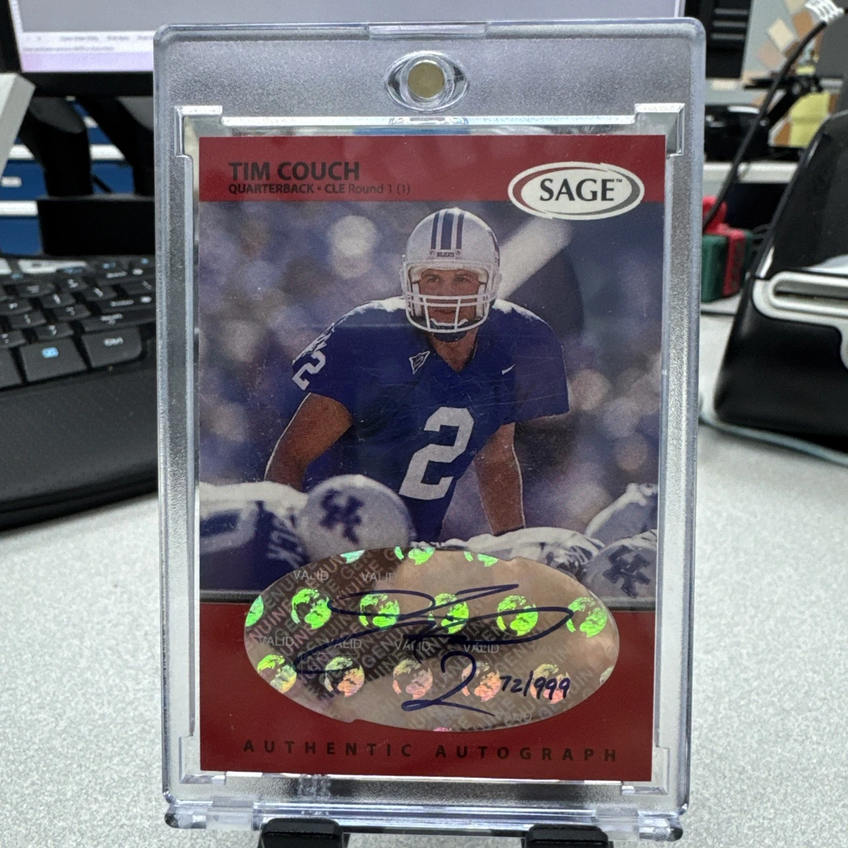 Tim Couch Football Sports Trading Card Singles Rookie for sale | eBay