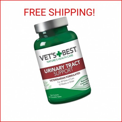 Vet's Best Cat Urinary Tract Supports Cat Supplements | Urinary Tract - 60 Count