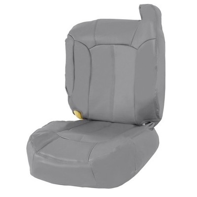 Front Driver Side Seat Covers For Chevy Tahoe Suburban 1999-2002 Gray