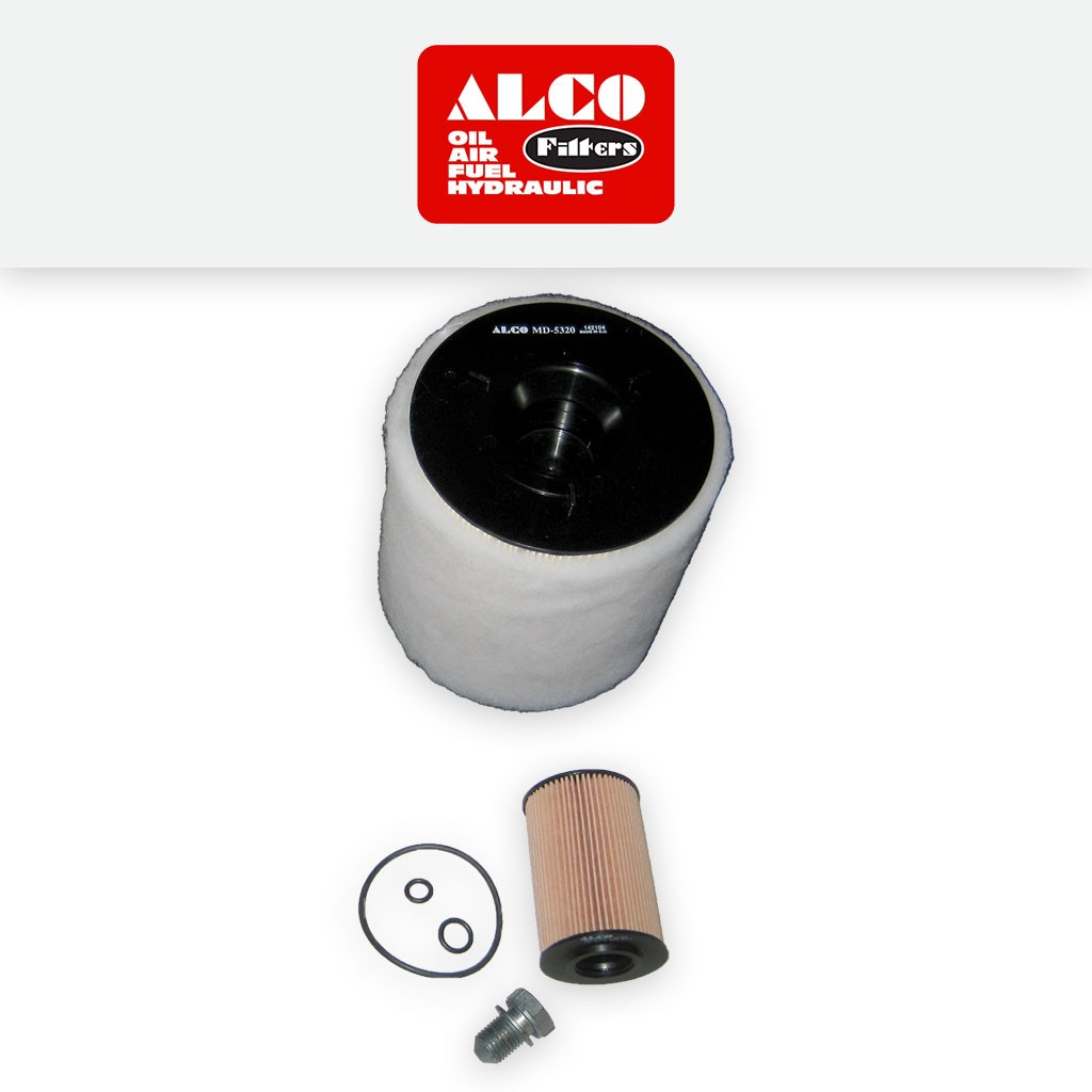 SERVICE KIT for SEAT IBIZA 6J 1.6 TDI ALCO OIL AIR FILTERS (2009-2015)