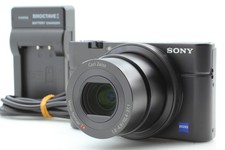  MINT Sony Cyber-shot DSC-RX100 20.2MP Black Compact Digital From JAPAN