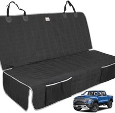 Back Seat Cover for Dogs, Washable Bench Seat Covers for Trucks,Nonslip Backseat